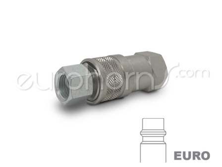 EURO Quick Connector 1/4 BSP Female to 1/4 BSP Female