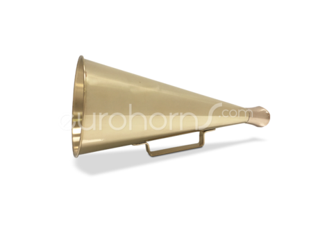 brass polished megaphone