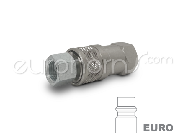 EURO Quick Connector 1/4 BSP Female to 1/4 BSP Female