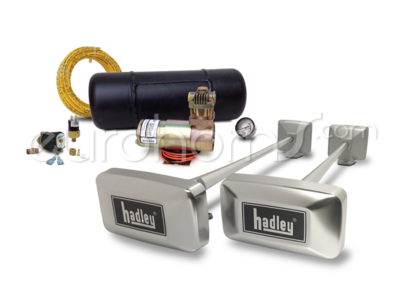 Hadley Aluminium Truck Horn Set 12v