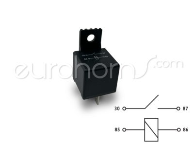 Electromagnetic Relay, 4-Pin, 12V