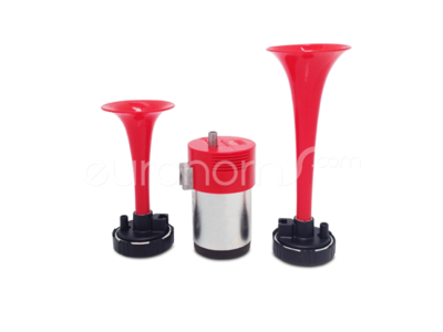 FIAMM Double Air Horn set with compressor M4 TA2